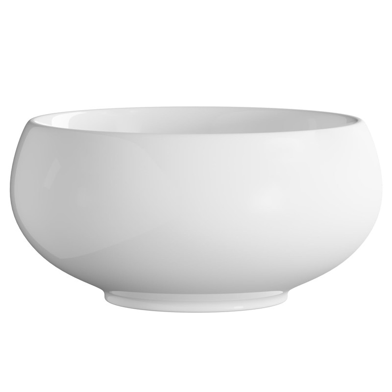 Extra Small Bathroom Sink Above Counter, OCEALAGOON 12 Inch Round