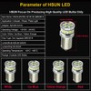 HSUN BAY9S H21W LED Bulbs,High Power 20LED SMD3014 Chip 880LM