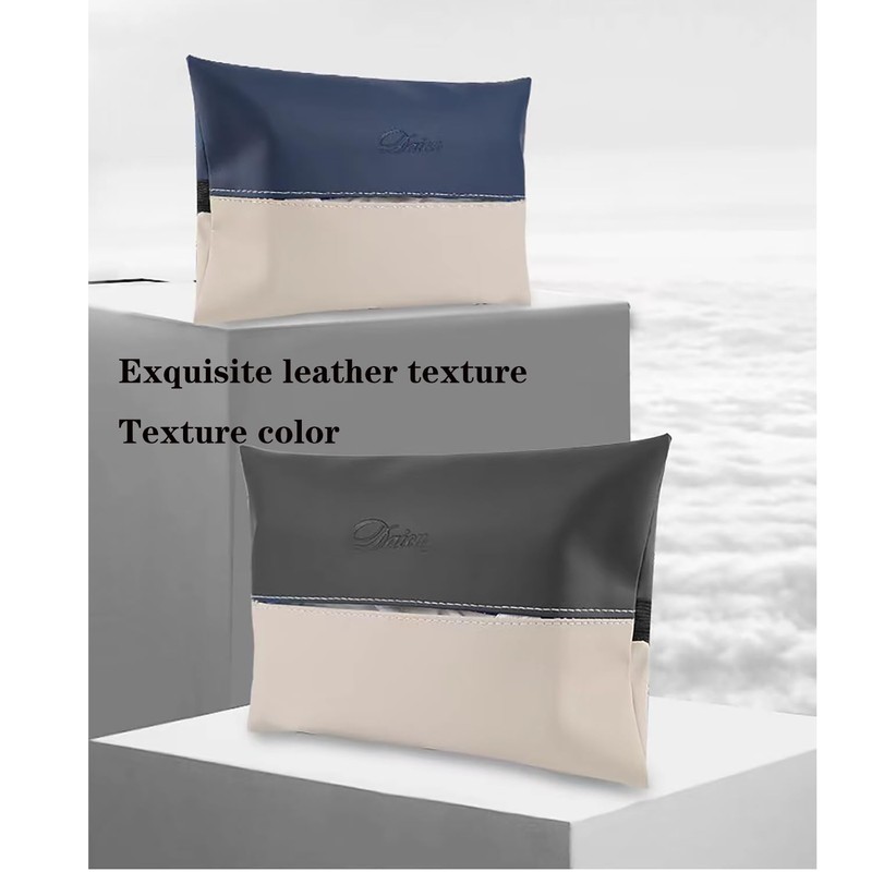 Car Tissue Box, Premium Feel Pana Leather, car use Suction