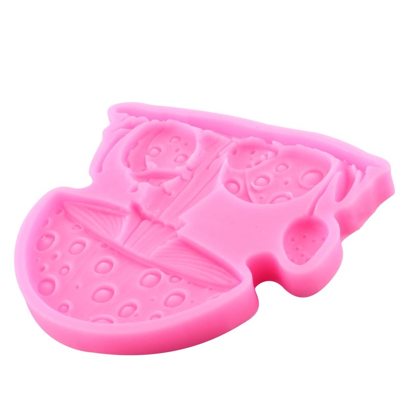 XMOLDNMS Pilz Fondant Silikonformen für Kuchen Dekoration Cupcake Topper Schokolade