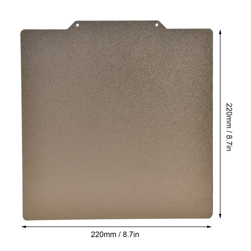 Flexible Steel Platform PEI Surface Magnetic Bottom Plate 2 Sided