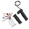 Brushed Motor Speed Controller Throttle Twists Grip Set Comfortable Hand