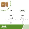 Amig - Right-hand surge lock with lever and tongue for