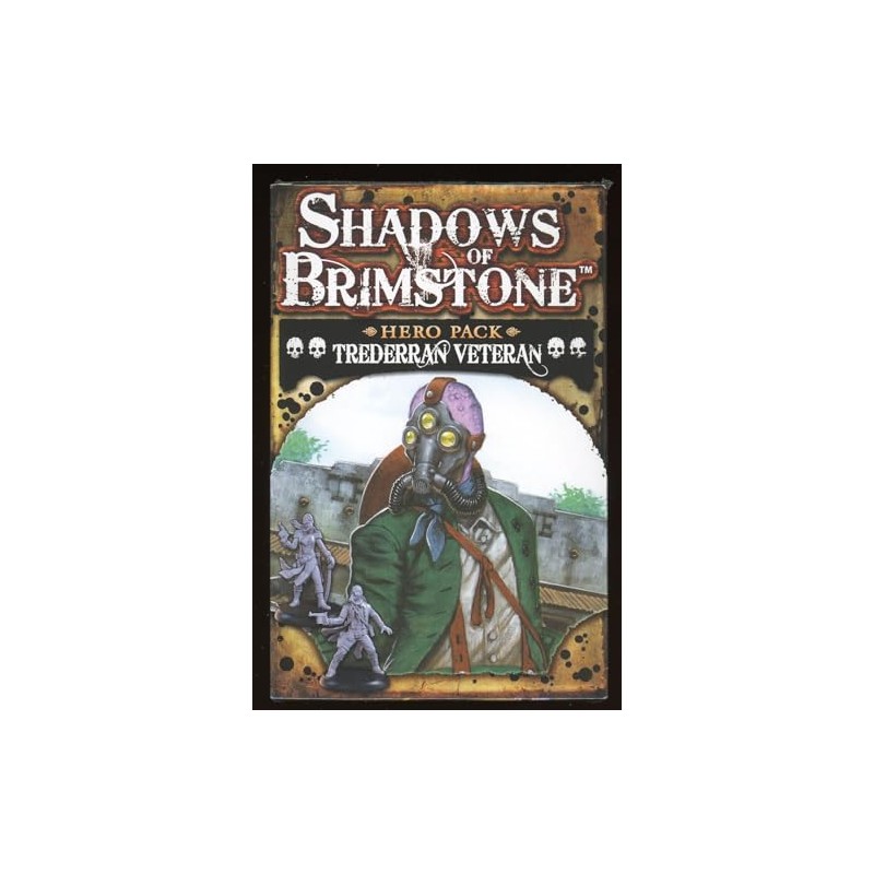 Generic Shadows of Brimstone Board Game - Trederran Veteran Hero