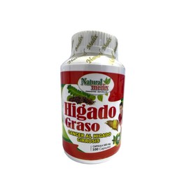 Natural medix Hígado Graso Suplemento Herbal con Alcachofa, Sangre de Drago y Boldo – 100 Cápsulas | Liver Support Supplement with Artichoke, Dragon’s Blood & Boldo – 100 Capsules