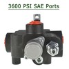Timunr 1 Spool 21GPM Hydraulic Directional Control Valve, 3600PSI SAE