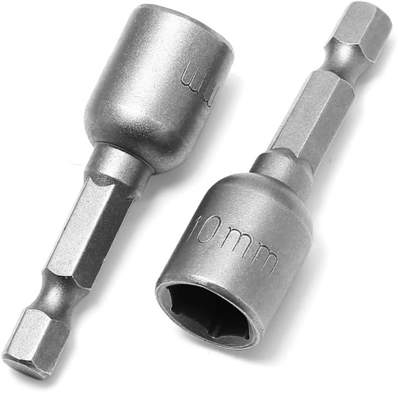 Fixinus 5 pieces 10 mm magnetic socket spanner set, 1/4