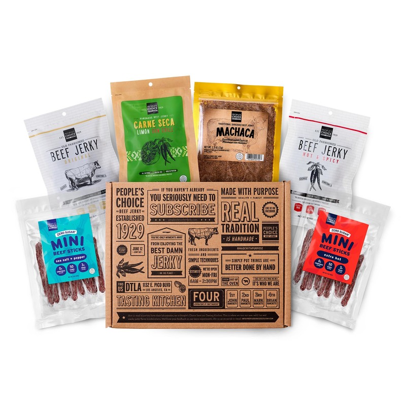 People's Choice Beef Jerky - Jerky Box - Health Nut
