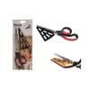 AR Kithen Pizza ashtray with lifter, stainless steel pizza cutter,
