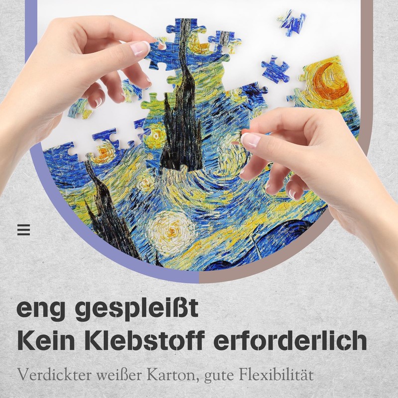 MISITU Smallest Puzzle 150 Pieces for Adults Mini Puzzle Challenging