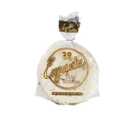 Exquisita 2 BAGS - Exquisita Flour Tortillas 20 oz (20 Count Each Bag)