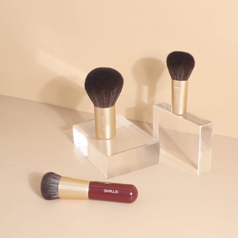 SIXPLUS Mini Makeup Brushes, Set of 3