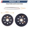 RUIHONGV 5 Inch Sander Pad for Bosch,2 Pack Hook-and-Loop Sander