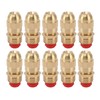 10Pcs G1/2 Male Thread Sprinkler Nozzle Garden Irrigation Water Spray