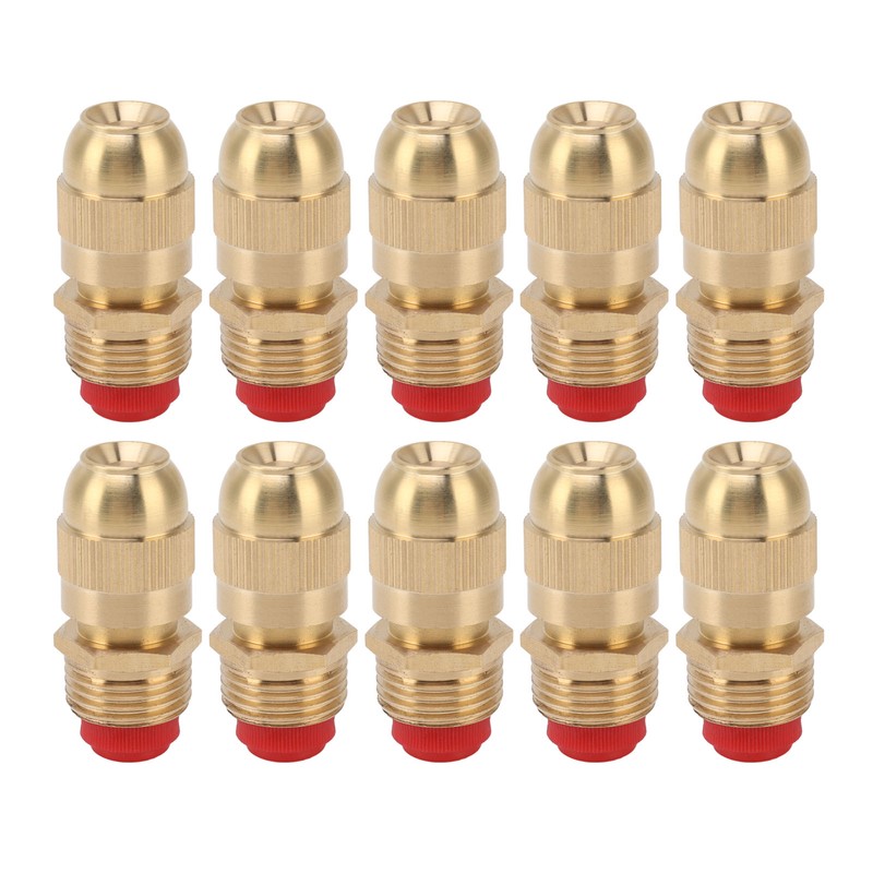 10Pcs G1/2 Male Thread Sprinkler Nozzle Garden Irrigation Water Spray