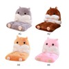 Hamster Seat Cushion Detachable Soft Plush Cute Chair Pillow Cushion