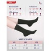 Hugh Ugoli Womens Soft Rayon Dress Socks, Thin Crew Socks