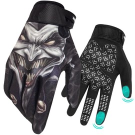 RIGWARL Motorcycle Gloves for Men and Women - Touchscreen, Breathable Joker Dirt Bike Gloves - Non-Slip, Designed for Riding, Hiking, Hunting, ATV, MTB, MX