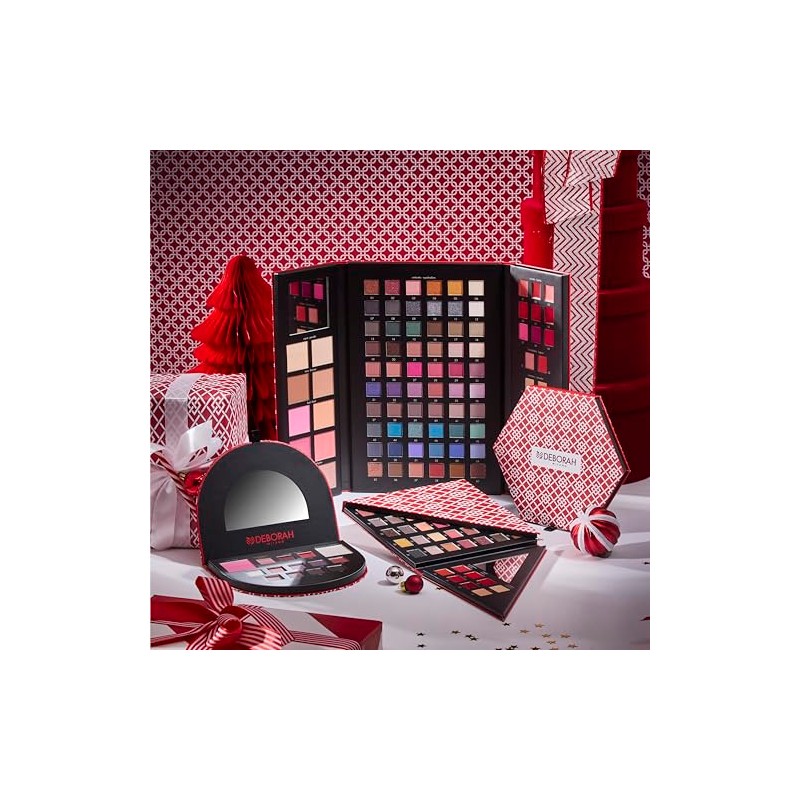 Paleta de Sombras de Ojos Deborah TROUSSES 24 Medium Warm