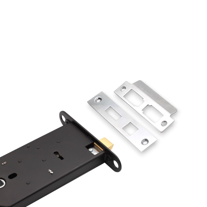 Infinity Decor Heavy Duty 150mm 3 Lever Iron Horizontal Mortice