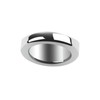 Small and Sturdy Men's Metal Shaped Stretch Exercise Rings-USZF35 (24mm)