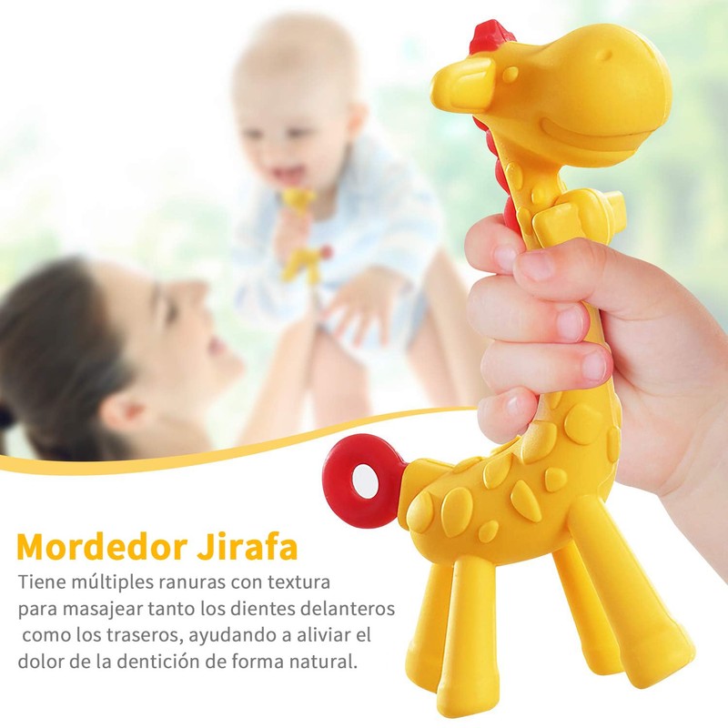 KOSMOX Mordedera para Bebe, Cosas para Bebes, Chupon para Fruta,