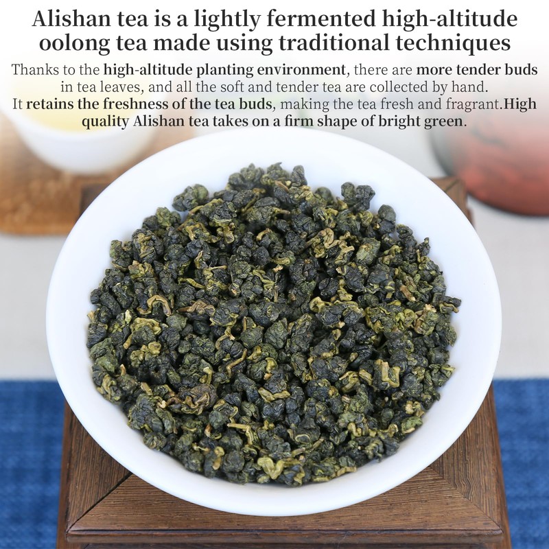 XIXICHA Alishan Oolong Tea Loose Leaf Grade AAA Taiwan High