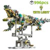 688-Piece Mechanical Animal Building Blocks for DIY Model Building –