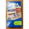 Ziploc Reusable Ziploc Space Bag Clothing 2 Large Flats New!