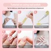NGMATY 2PCS Natural Cuticle Oil Pen, Finger Edge Manicure Nourishing