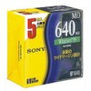 SONY 5EDM-640CDF 3.5 MO Disk, 640MB, Windows Format