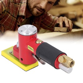 Pneumatic Sander, Palm Air Powered Sander Random Orbital Sanders Sanding Machine Power Push Type Pneumatic Sander for Auto Body Work for Grinding