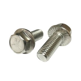 (25) 1/4-20x1/2 Stainless Steel Hex Serrated Flange Screws Flange Bolts 304