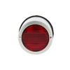 BALACO Rear Light Round Complete Silver Housing for MZ ES,