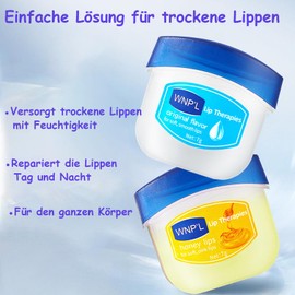 Rosarden Pack of 6 Moisturising Lip Balm, Lip Mask Set for Lip Scrub, Fading Lip Lines and Lip Care Lip Mask Set, Hydrating Lip Balm Set (6 Types)