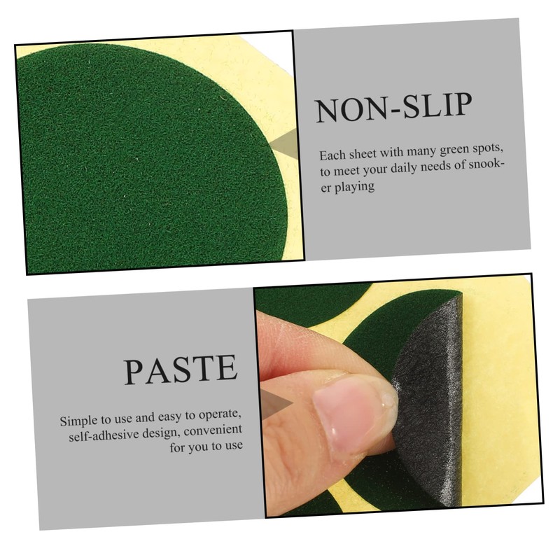 Kisangel 4sets Billiard Table Marker Dots Stickers Snooker Pool Game