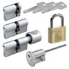 BASI BM Lock Cylinder, Keyed Alike and Freely Combinable, Many