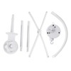34 Inch Baby Crib Mobile Bed Bell Holder with Music