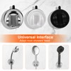 sourcing map 2pcs Shower Head Holder, Suction Cup Shower Head