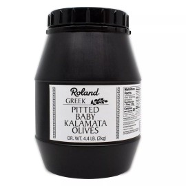 Roland Foods Pitted Baby Kalamata Olives From Greece 4.4 Pound