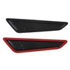 2 Pcs Hood Vent Cover Black Air Intake Dashboard Decorative