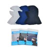 UV Protection Breathable Aero Mesh Balaclava Hood Hat Gray