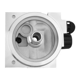 Fuel Filter Housing Compatible with Volvo EC140D EC160E EC210B EC220E L105 Repalce 21030176 11110708