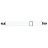 Secret Belt The belt without buckle only with clips, white,