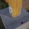 GeZu Impex® U-Post Support 101 mm U-Shape with Stone Pin