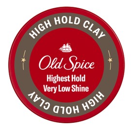 Old Spice High Hold Hair Styling Clay for Men, High Hold, Very Low Shine, 2.22 Oz