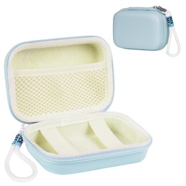 Ainiv Digital Camera Case Compatible with Sony ZV-1/Ricoh GR/Casio zr1000/1200/Canon G7/SX720/Panasonic ZS110, Small Carry Case Digital Camera, Hard Travel Carry Bag, blue