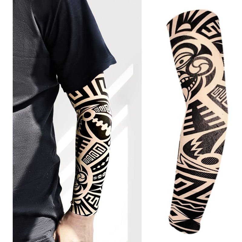 Aresvns - Funda para tatuajes para hombres y mujeres, mangas