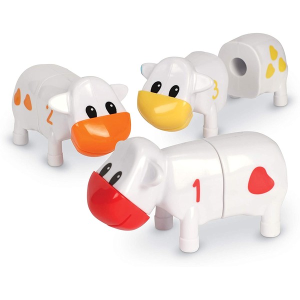 Learning Resources Counting Cows Toy Set, Math Games for Kindergarten, Counting & Sorting Set, 20 Pieces, Ages 2+