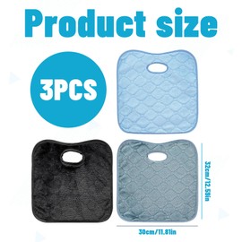 Watlikeup 3 Pcs Baby Car Seat Protector,Waterproof Potty Training,Pad Car Seat Liner for Toddler Baby Kids, Protector Potty Training,Safety Protection Seat Liner Fits All Cars,Stroller,Dining Chair